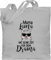 Baumwolltasche - Taschen - Mama Lama hat keine Zeit für dein Drama - Unisize - Hellgrau - geschenk tasche zum muttertag mutter beutel muttertagsgeschenk von kindern mom baumwolle mommy bag mutti