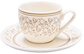 Brandani 53580 Set 2 Tazzine Da Caffe Riccioli Di Fata In Porcellana cm D 12X5,5h
