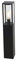 Qazqa charlois - Lampe sur pied extérieur - 1 lumière - L 14 cm - Noir - Rustique - éclairage extérieur
