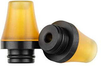 Drip Tip Mundstück POM Resin schwarz Harz Pylone Kegel 510er - Sockel 8,5mm