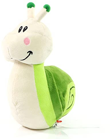 Minifeet Kuscheltier Schnecke Susanne - das gemütliche Geschenk für kleine Entdecker, Freunde der Langsamkeit und Schneckenliebhaber