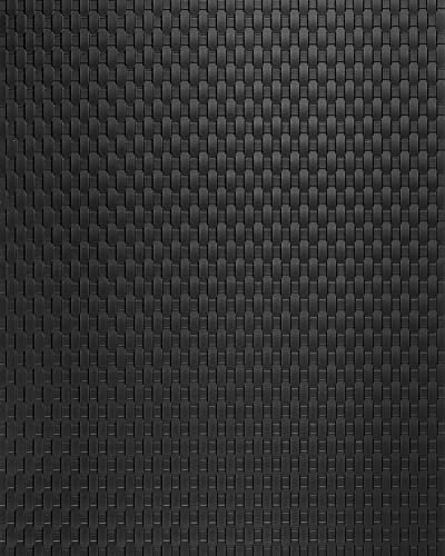 Wandpaneel Uni WallFace 24953 RATTAN 20 Graphite Black Wandverkleidung geprägt 3D matt selbstklebend schwarz 2,6 m2