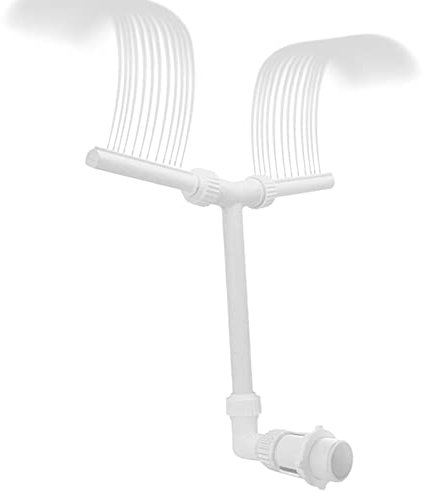 Fontana per Piscine Fuori Terra e interrate | Dispositivo di Raffreddamento per irrigatore a Cascata Regolabile per Piscina | Fontana a spruzzo per Piscina | Accessori per Piscine