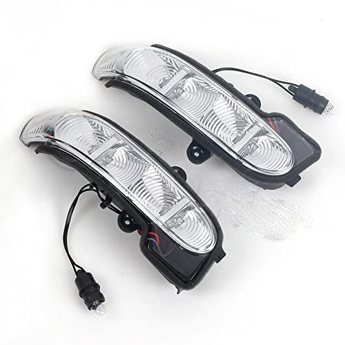 GTOSH Auto Rückspiegel Blinker Für Benz W211 S211 2038201321 2038201421 Auto Rückspiegel Seitenspiegel Blinker Kontrollleuchte