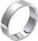 Homxi Ring Herren Damen,Ring Rund Poliert 7MM Ring 999 Silber Verstellbar Silber Ringe Verstellbar