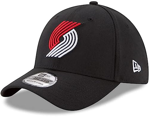 New Era NBA Team Classic 39Thirty Stretch Flex Fit Hat Cap, Portland Trail Blazers, S/M
