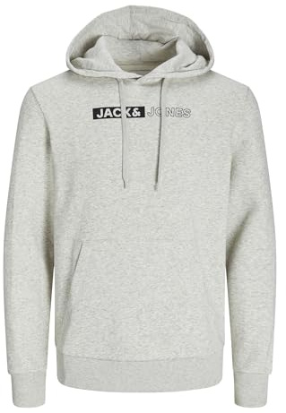 Hoodie Logo Hoodie S, White Melange, S