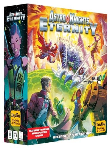 Astro Knights Eternity – Sci-Fi kooperatives Deckbauspiel von Indie Boards & Cards