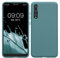 kwmobile Hülle kompatibel mit Huawei P20 Pro Hülle - gummierte TPU Silikon Handyhülle - Schutzhülle für kabelloses Laden - Case in Arctic Night
