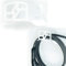 Electric Car Charger Holder, Base, Wall Hook, Hose, Charger Batteries Electric Car, EV, Cable Organizer, Motorcycle Accessories. (White)