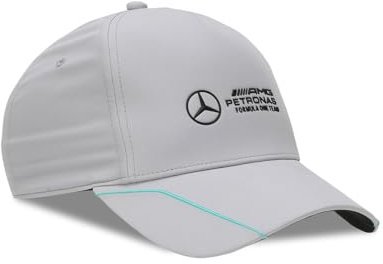PUMA Erwachsene Mercedes-AMG Petronas F1® Cap Erwachsener Mercedes Team Silver Gray
