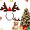 NYZQIW Weihnachten Haustier Stirnband,Haustier Stirnband Weihnachten Rentier,Katze Hund Weihnachten Stirnband,Weihnachten Rentier Geweih,Rentier Haarreif Für Haustiere,Elch Kopfbedeckung