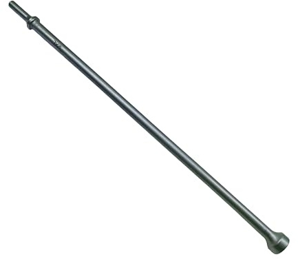 Pneumatischer Hammer-Bit/Lufthammer-Bits, 2,5 cm OD x 45,7 cm lang, 1 cm Schaft, wärmebehandelter Cr-Mo-Legierungsstahl für Abbruch