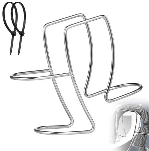 Haltebogen Ablaufschlauch Waschmaschinen Ablaufschlauchn Bügel 304 Edelstahl Schlauchhalter Ablaufschlauchhalter für Ablaufschlauch Waschmaschine Geschirrspüler