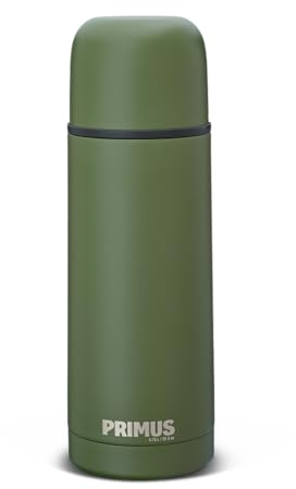Primus Thermo Isolierflasche - Classic Light Thermosflasche 750ml für Heißgetränke - Spülmaschinenfeste Thermoskanne mit Isoliertem Becher - Geschmacksneutraler Edelstahl - Vakuumflasche