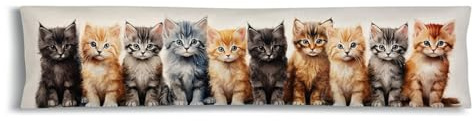 Cat Lovers Draught Excluder Door Draft Stopper