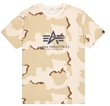Alpha Industries Herren Basic Bl Camo T-Shirt (1er Pack)