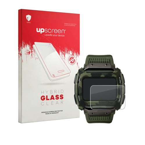 upscreen Schutzglas für Timex Command Shock Schutzfolie Panzer Folie Glas [Extrem Kratzfest 9H, Anti-Fingerprint, Ultra-Transparent]