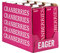 Eager Cranberry Juice Naturally Sweetened, Refreshing Fruit Drink, 1 Litre (Pack of 8)