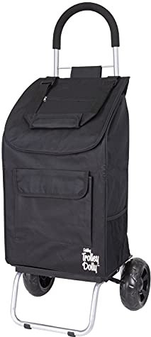 dbest products Trolley Dolly faltbar Warenkorb Schwarz