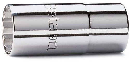 Beta 9100351 Model 910 ASL5/16 Bi-hex Hand Sockets, Long Series, 3/8 Drive, 5/16af