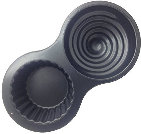 3D Jumbo Giant Cupcake Tin Pan Non Stick Cup Cake Baking Tray Mould By The Emporium