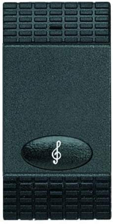 Copritasto bticino living international l4921g serigrafato Musica