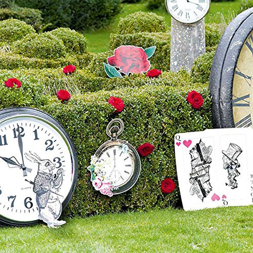 Accessoires de fête de la vraie Alice - Alice au Pays des Merveilles - lot de 8