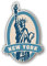 postwalldecor New York Statue of Liberty Vintage Label Hochwertigen Auto-Autoaufkleber 8 x 12 cm