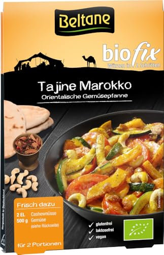 Beltane Biofix Tajine Marokko, vegan, glutenfrei, lactosefrei 6 x 23 gr