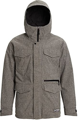 Burton Herren Covert Jacket Slim Snowboardjacken, Bog Heather Neu, XX-Small