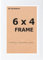Picture Frame 6 x 4, White, Freestanding and Wall Mountable, 10 x 15 cm, 6x4 Picture Frames, White 6x4 Photo Frames, 4x6 Photo Collage Gallery Display