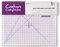 Crafter's Companion Self Healing A4 Mat (12 x 9) -Hard Wearing & Durable-Perfect for Use with Craft Knives & Rotary Cutters-Suitable for Cutting Paper, Card & Fabric, 12 x 9 Inch,Transparent