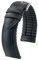 HIRSCH XL Herren Performance Uhrenarmband Modell Paul 22 mm Schwarz