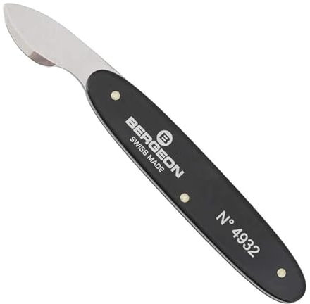 BERGEON 4932 Gehäuseöffner, Uhrenöffner, Uhrenmesser, für Armbanduhren, Uhrenwerkzeug, für Uhrmacher