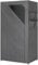 Rayen - Kleiderschrank Basic, 79x155x54 cm, grau, mit Reißverschluss, atmungsaktiv, einfacher Aufbau, Metallrahmen