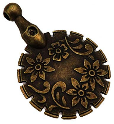 AMOYER Cutter Accessoires Ronds Rétro Forme Outils De La Discussion De Coupe De À Coudre Fournitures Artisanat Pendentif