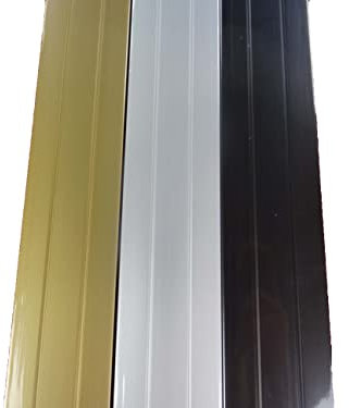 Alu-Übergangsprofil für Türschwellen (1m), selbstklebend, silber