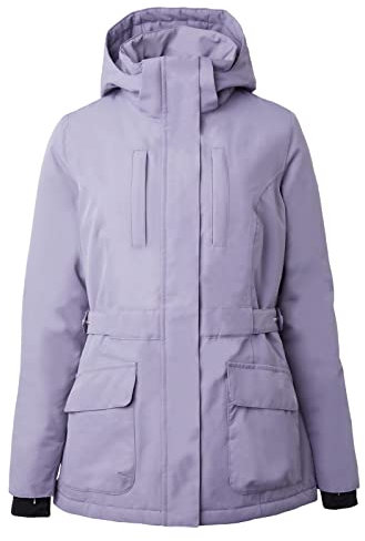 HORZE Damen Reitjacke Jadine, leichte Winterreitjacke wasserdicht und atmungsaktiv, Lila, 36