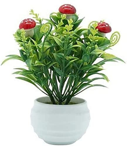 Künstliche Topfpflanzen, Heimdekoration, künstliche Pflanzen, Bonsai, künstliche Topfpflanzen, Bonsai, kleine Baum-Topfpflanzen, künstliche Blumen, Topf-Ornamente für die Heimdekoration (pilzfrei)