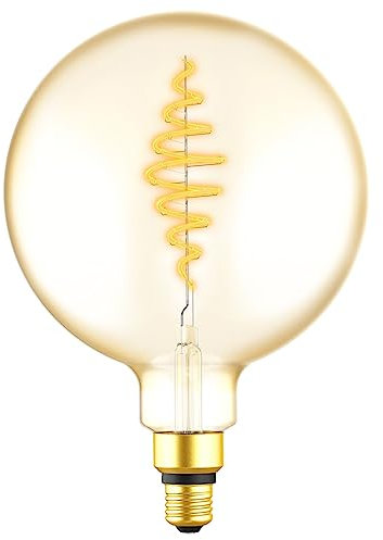 NCC-Licht LED Spiral Filament G200 Globe 7W = 40W E27 Gold 470lm extra warmweiß 1800K DIMMBAR