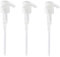 LUTTMANN® 3er Pack Set Pumpspender Pumpe Dosierpumpe Pumpaufsatz Dosierer - passend für 500 ml Flaschen Shampoo, Spülung, Kuren, Getränke und weitere Behälter