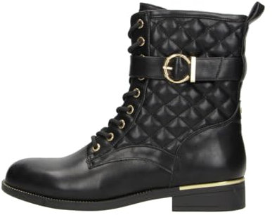 Fitters Damen Stiefelette Kata in Farbe Schwarz, Damenschuhe in Übergröße, Kata 45 EU Black