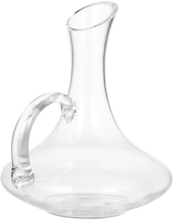 PRETYZOOM Red Wine Jug Glass Decanter Wine Carafe for Serving at Dinner Parties Household