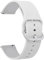 20mm 22mm Silicone Watch Strap for Women Men, Quick Release Replacement Strap with Stainless Steel Buckle Sport Watchbands Wrist Straps, smart watch wristband (20mm, White)