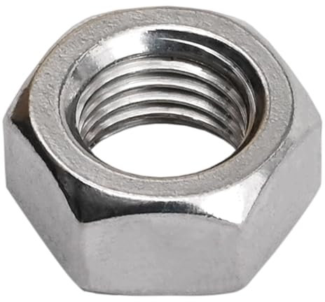 10 Stück Sechskantmuttern M8 DIN 934 Edelstahl A2 - Sechskant Mutter Standard Ausführung M 8 - V2A Inox rostfrei