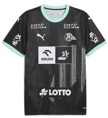 PUMA Herren THW Kiel 24/25 Auswärtstrikot XL White Black