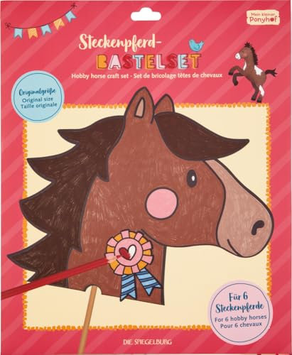 Die Spiegelburg - Steckenpferd-Bastelset - Mein kl. Ponyhof
