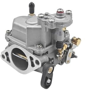 UvEdjOr Vergaser for 15 PS 4-Takt F15 Außenbordmotor Motoren 66M-14301-11 66M-14301-10 66M-14301-12 18-34600