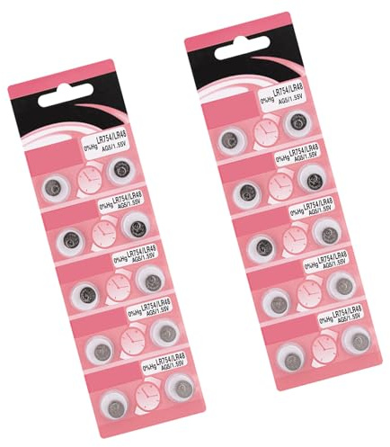 10/20Pieces AG5 LR754 Alkaline Button Batteries Long Lasting Power AG5 Battery LR754 Battery For Toy And Devices